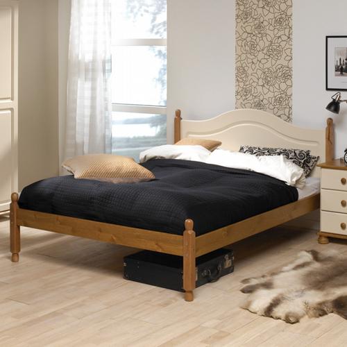 Scandinavian Pine Arabella Painted Double Bed 4`