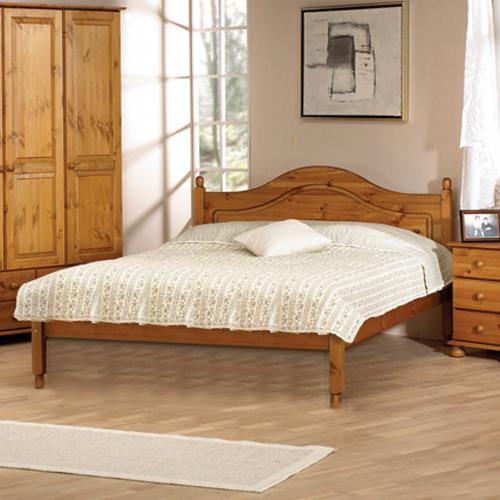 Scandinavian Pine Charlton Double Bed 46