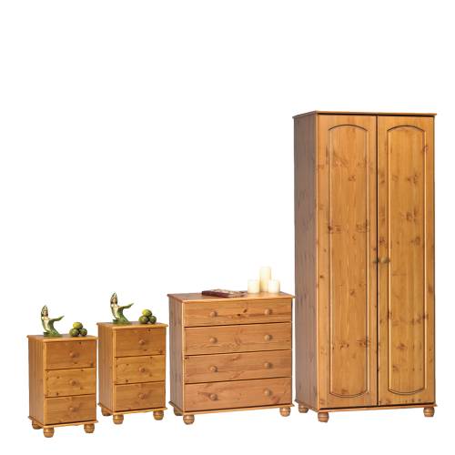 Scandinavian Pine Natura Pine bedroom Set 2