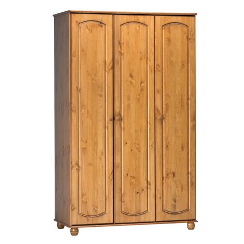 Scandinavian Pine Natura Pine triple wardrobe