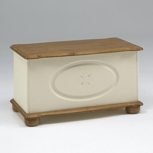 Scandinavian Pine Oslo Painted Blanket Box
