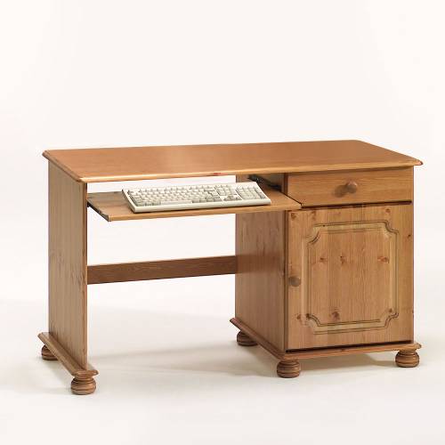 Scandinavian Pine Silkeborg Desk, 1 Door, 1 Drawer 103.27502.34