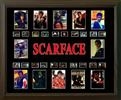 scarface Luxury Film Cell Montage: 440mm x 540mm (approx). - black frame with black mount