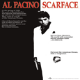 Scarface One Sheet Door Poster