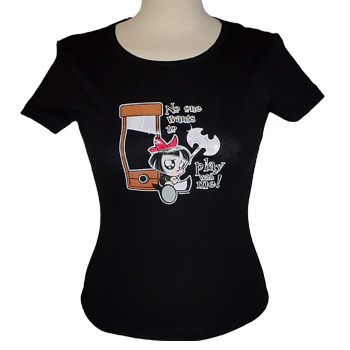 Scary Miss Mary Play With Me Tee Designer T-Shirt - review, compare