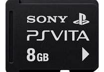 PS Vita 8Gb Memory Card on PS Vita