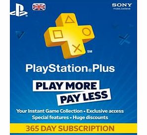 SCEE Sony Playstation Plus 365 Day Subscription (UK
