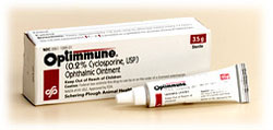 Schering-Plough Optimmune Eye Ointment