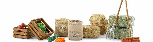 Schleich Feeding set