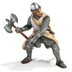 schleich Foot Soldier with Battleaxe
