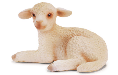 schleich Lamb Lying
