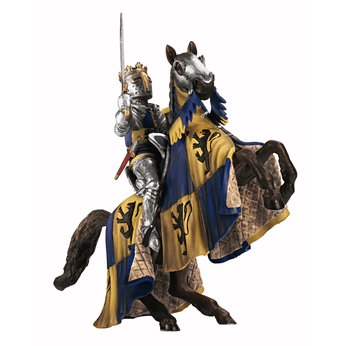 Schleich Lion Coat Of Arms Prince On Horse