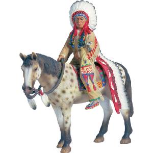 Schleich Sioux Chief On Horse