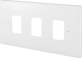 Schneider Electric, 1228[^]2574J Ultimate 3-Gang Grid Plate