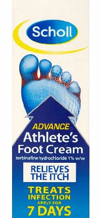 Scholl Advance Athletes Foot Cream 15g