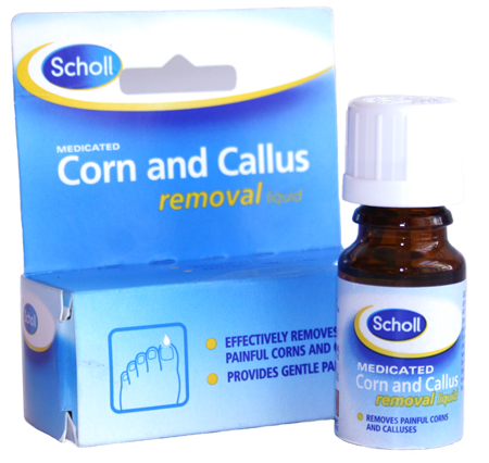 Corn callus removal liquid scholl 