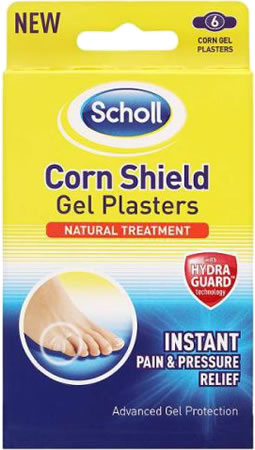 Scholl Corn Shield Gel Plasters 6