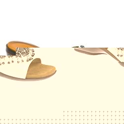 Female Charleston Leather Upper Textile/Other Lining in White