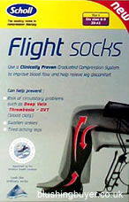 Scholl Flight Socks Size 9-12 (43-47)