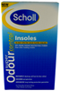 scholl odour control insoles one pair