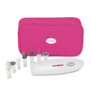 Portable pedicure and manicure set
