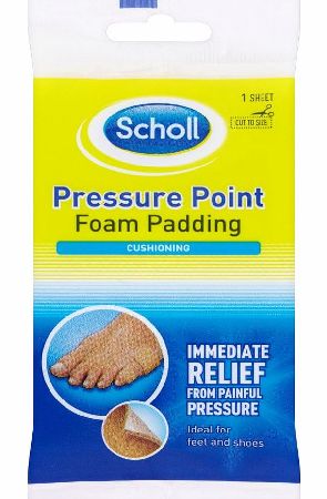 Scholl Pressure Point Foam Padding