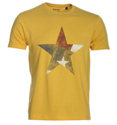 Schott Americana Star Yellow T-Shirt