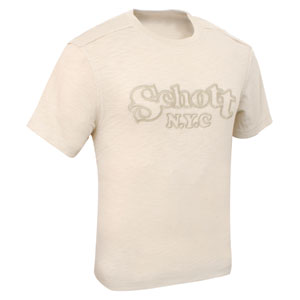 schott Arty short sleeved T-shirt - Stone