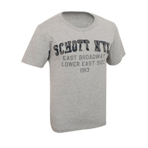 schott Campus short sleeved T-shirt - Grey
