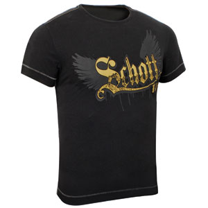 schott Gotika short sleeved T-shirt - Black
