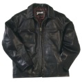 SCHOTT leather harrington jacket