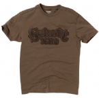 Schott Mens Applique T-Shirt Light Cafe