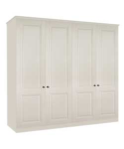 Schreiber 2 Classic Ivory Double Wardrobes