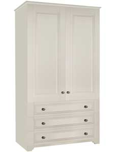 Schreiber Classic Ivory Double Combi Wardrobe