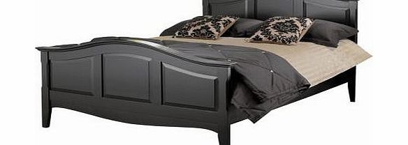 Provence Double Bed Frame - Black