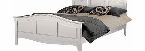 Schreiber Provence Double Bed Frame - White