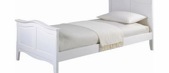 Schreiber Provence Single Bed Frame - White