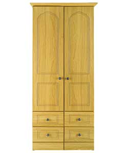 Schreiber Stratford RA 2 Door 2 Drawer Wardrobe