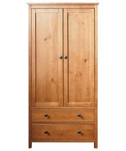 Schreiber Timeless RA 2 Door 2 Drawer Wardrobe -
