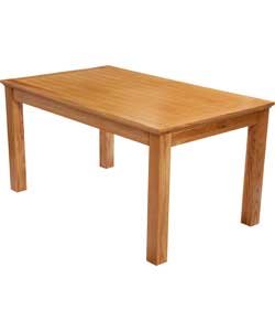 Schreiber Windsor Oak Finish Dining Table