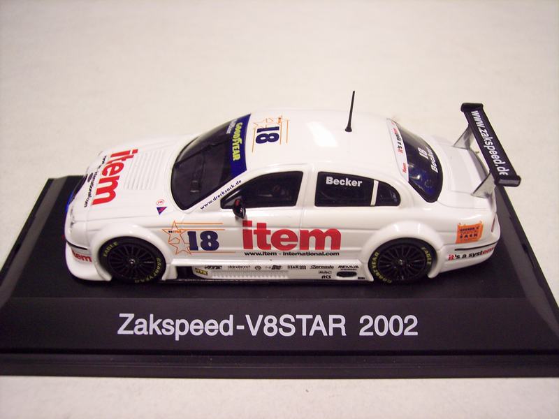 V8 Star - Zakspeed Racing - Becker 2002 in White