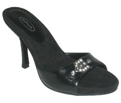 SCHUH BED BUCKLE MULE