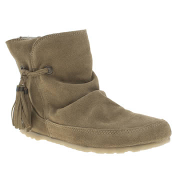 schuh Beige Prime Time Boots