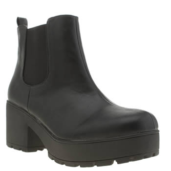 schuh Black Astroid Boots