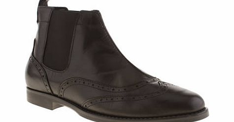 schuh Black Brain Box Boots