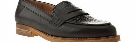 Black Elementary Flats