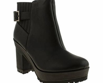 schuh Black Endless Boots