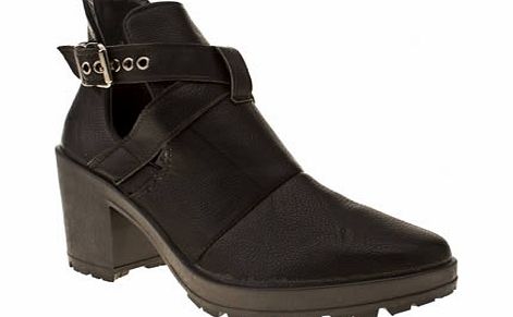 schuh Black Expose Boots