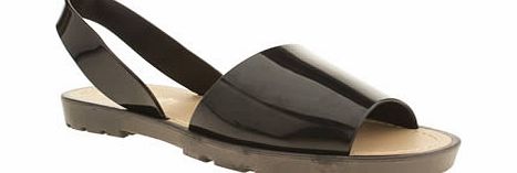 schuh Black Pop Sandals