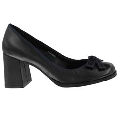 SCHUH BOW CONTRAST STITCH